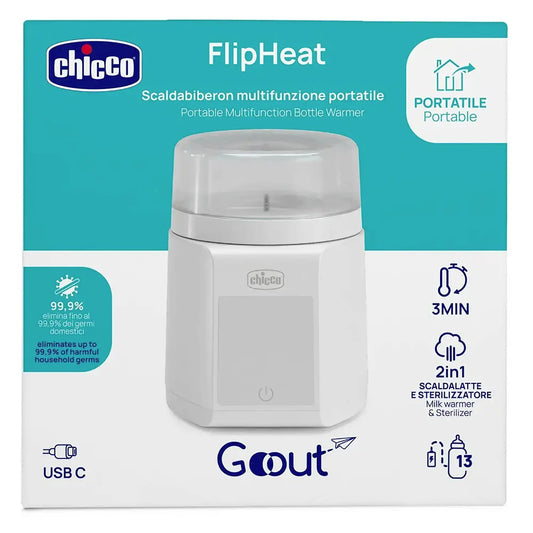 Chicco Go out Scaldabiberon multifunzione portatile