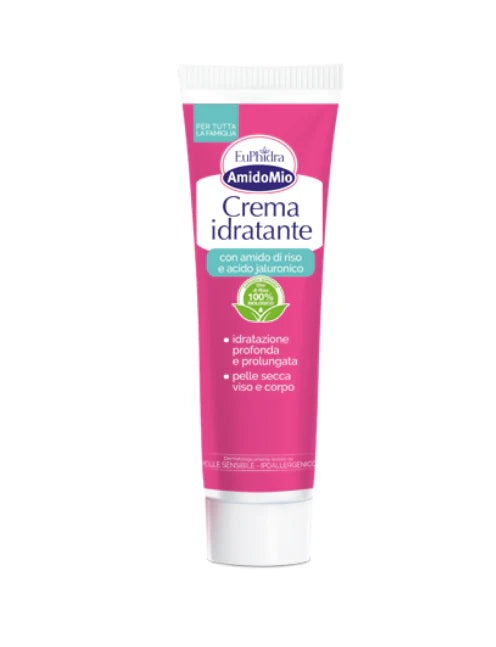 Euphidra Crema Idratante con amido di riso e acido jaluronico 50ml