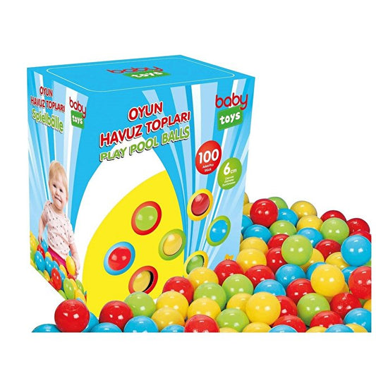 Baby Toys Set da 100 Palline colorate - 12m+