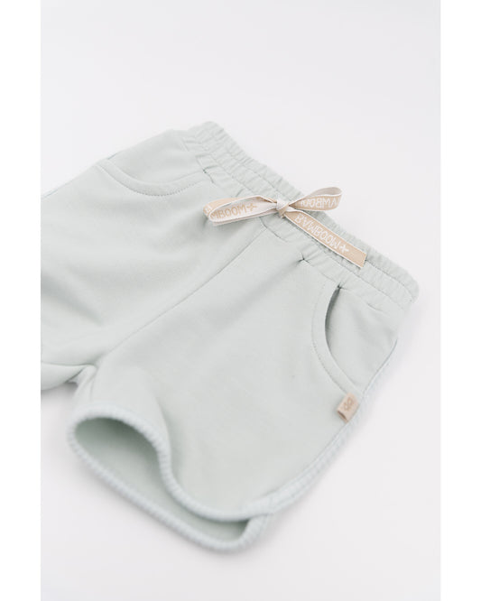 Bamboom Pantaloncino Shorts bimbo Water Petrol Bambù Organico