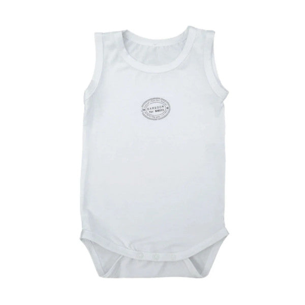 Bamboom Body Sleeveless smanicato 18-24 mesi Bianco
