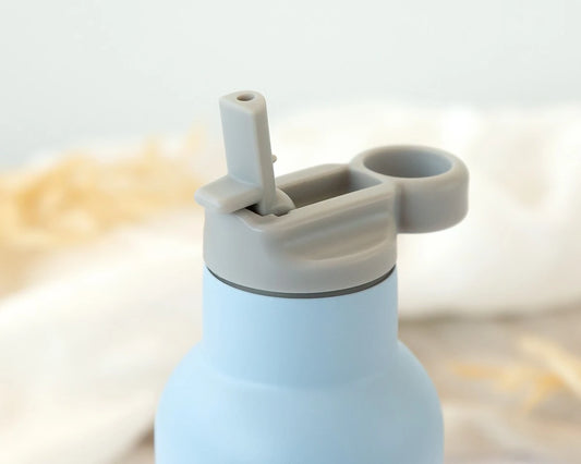 Kiokids Bottiglia Termica in acciaio Inox 350 ml - mantiene 6 ore caldo e 9 ore freddo