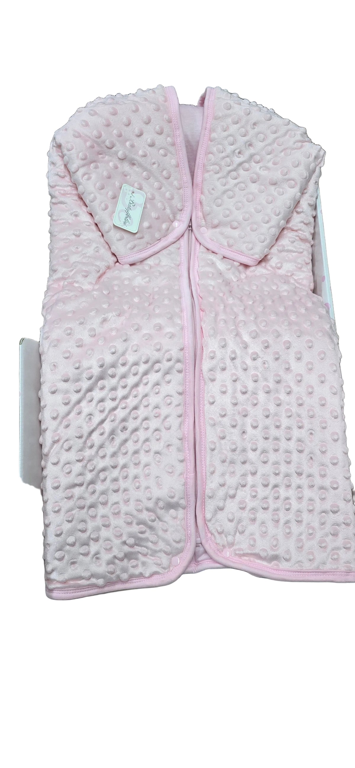 I Batuffolini Baby Sacco Coral con zip Rosa - ART.B474