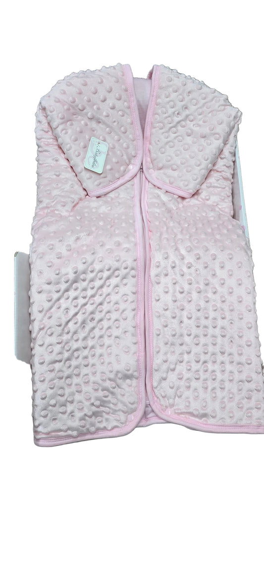 I Batuffolini Baby Sacco Coral con zip Rosa - ART.B474