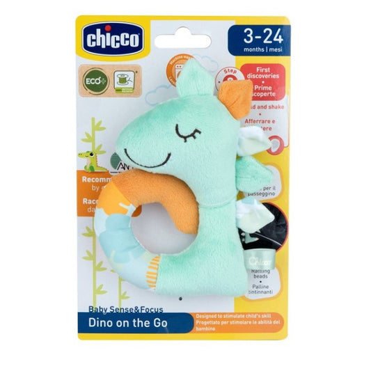 Chicco Baby Dino - Gioco ideale per il passeggino 3-24 mesi