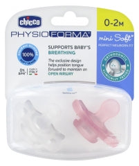 Chicco Physioforma 2 Succhietti Mini Soft 0-2m