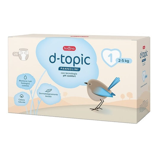 D-Topic Pannolini con tecnologia pH comfort