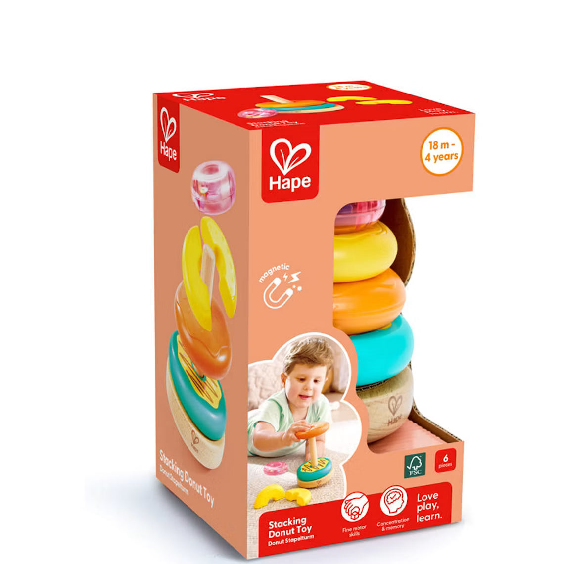 Hape Ciambelle Impilabili - E0532