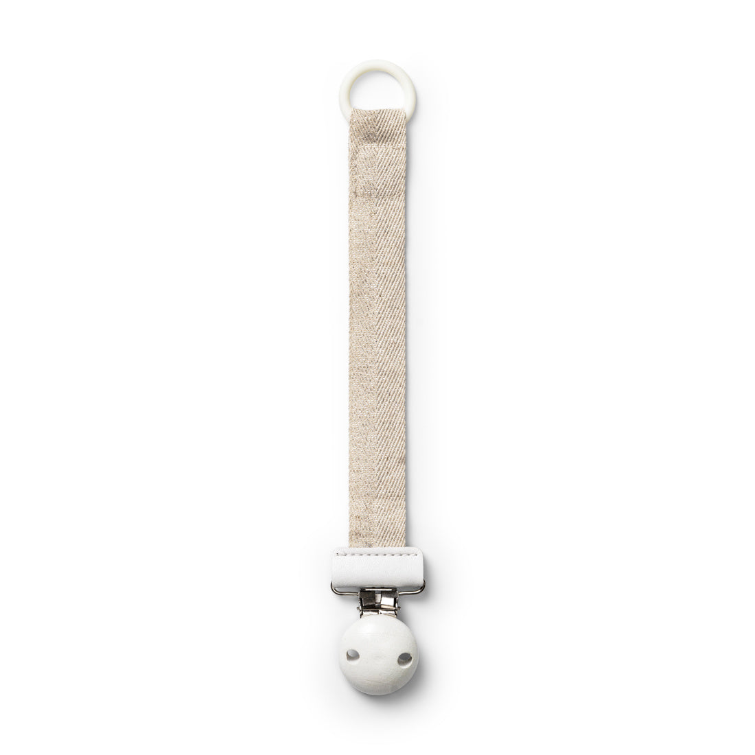 Elodie Details Catenella con Clip in Legno per il Ciuccio - Pacifier Clip Wood