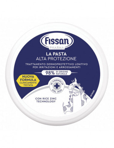 Fissan La Pasta Alta Protezione 150 gr - trattamento dermoprotettivo lenitivo per irritazioni e arrossamenti