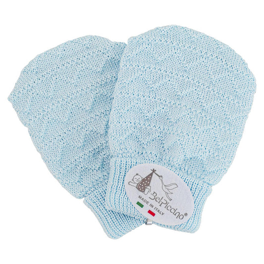Bel Piccino - Guantini neonato 100% Cotone mercerizzato