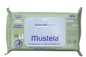 Mustela Salviette Detergenti Compostabili Viso, mani e corpo 60 pz