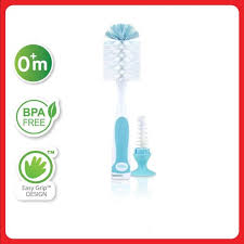 Nuby Scovolino per Biberon e tettarelle con ventosa