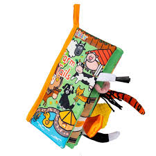Jollybaby Libro sensoriale Farm Tails