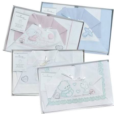 Lettino Flash Italbaby con Coordinato Tessile Cucù Tortora, Materasso e lenzuola OMAGGIO