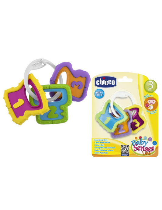 Chicco - Chiavi Afferrafacile Baby Senses sonaglio 3m+
