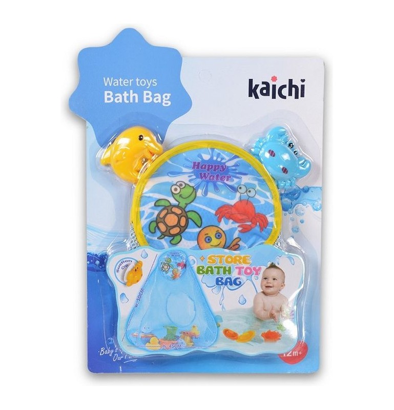 Kaichi Set di giocattoli da bagno con borsa