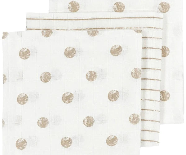 Meyco - Mussoline set da 3 pz - 70x70 cm