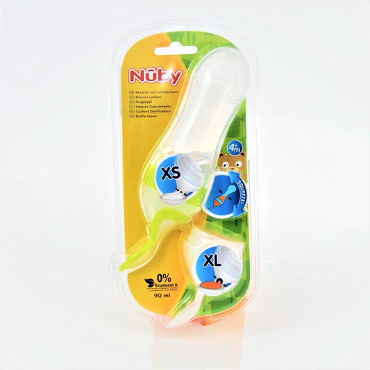 Nuby Dispenser pappa con cucchiaino 90 ml 3m+