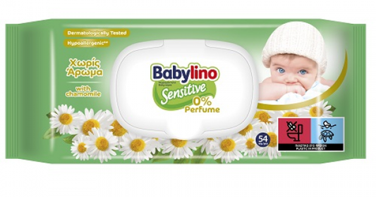 Babylino Sensitive Salviettine per neonati - Senza Fraganza