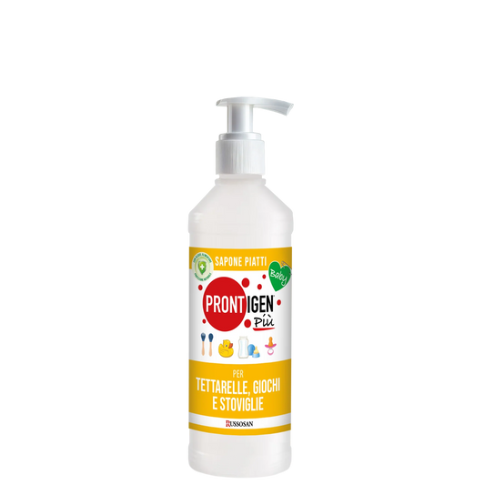 Prontigen Più Baby - Sapone Piatti, Stoviglie, Tettarelle e Giochi 500 ml