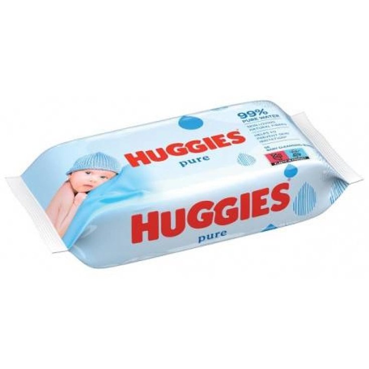 Huggies Pure Salviette 99% acqua 56 pz