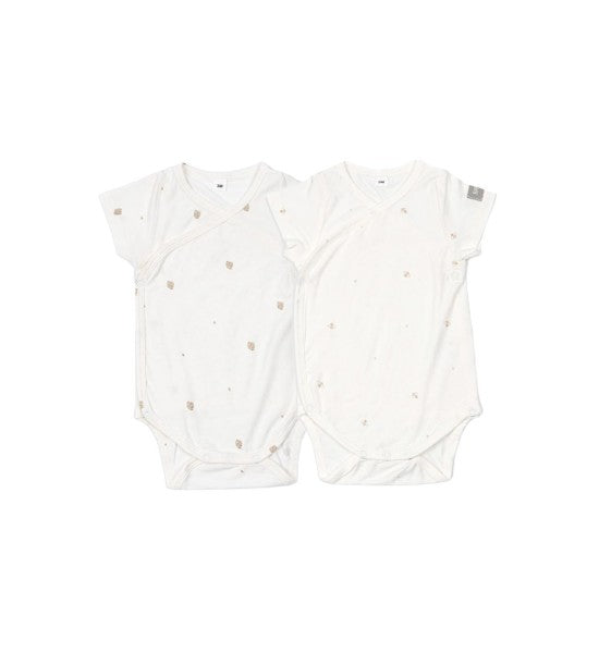 Bamboom Body Bipack maniche corte 0-1 mese