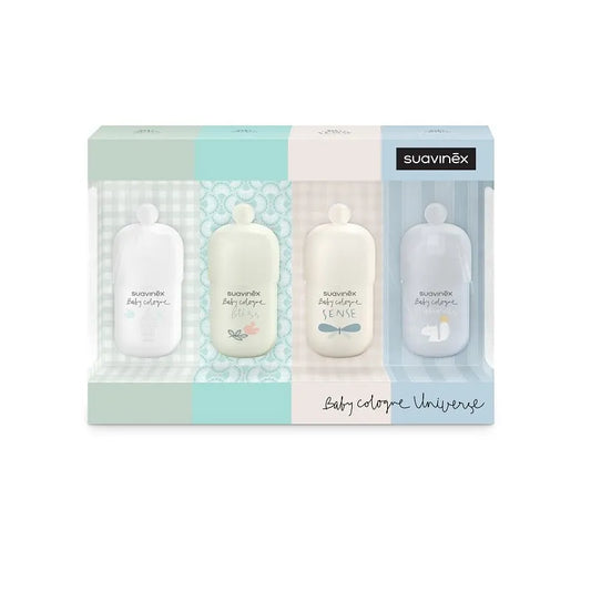 Suavinex Set Collezione Mini Baby Acqua di Colonia 4x50 ml