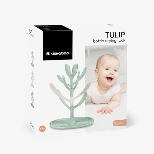 Kikkaboo Tulip - Stendibottiglie per 8 biberon o accessori