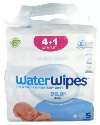 WaterWipes Salviette Sensitive 3in1 CONFEZIONE RISPARMIO 5x60pz