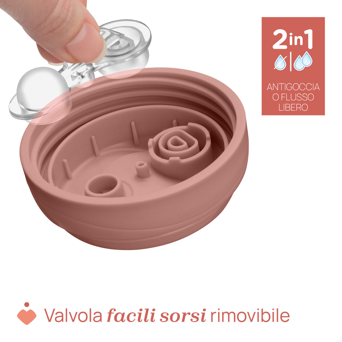 Chicco Advanced Cup Tazza Antigoccia o Flusso Lubero 2in1 - 266 ml 12m+