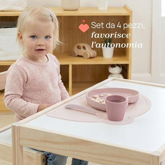 Chicco Set Pappa Easy Food in Silicone 4 pz 12m+