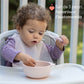 Chicco Easy Start Set Pappa Svezzamento in Silicone 3 pz - Bavaglino - Cucchiaino - Ciotola