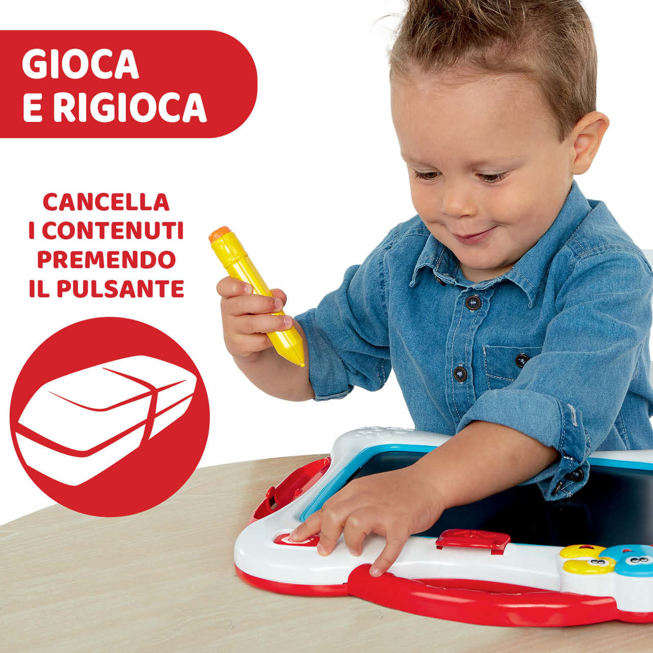 Chicco Edu - Lavagna Leggi e Scrivi 2-6 anni