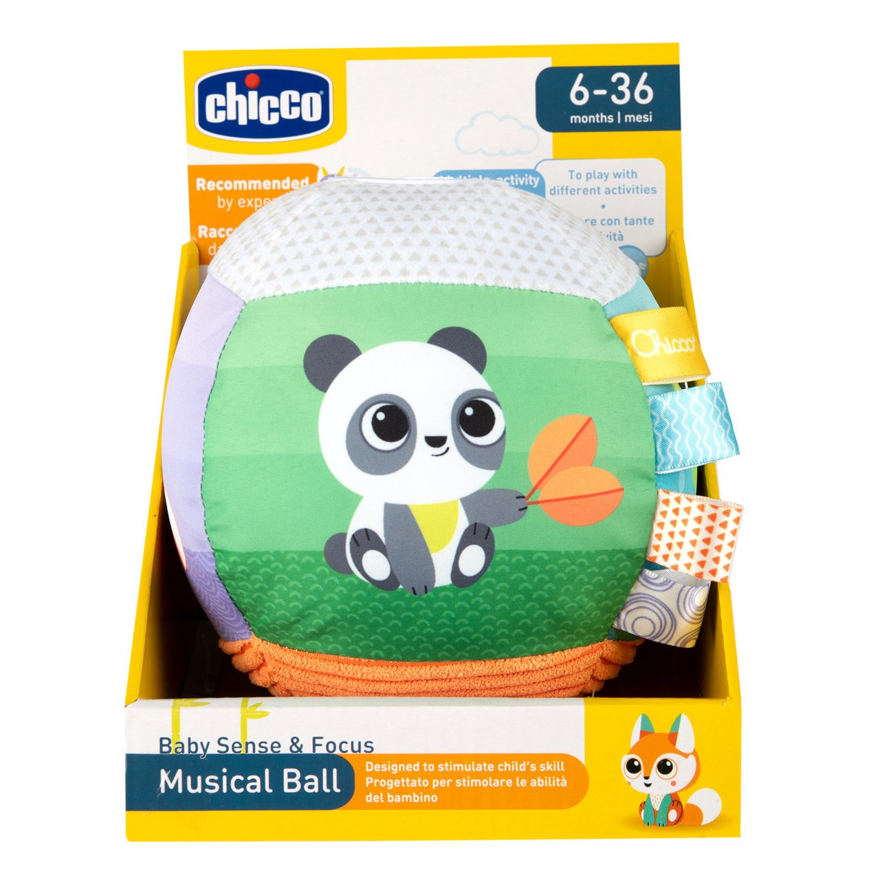 Chicco - Palla Musicale 6-36 mesi