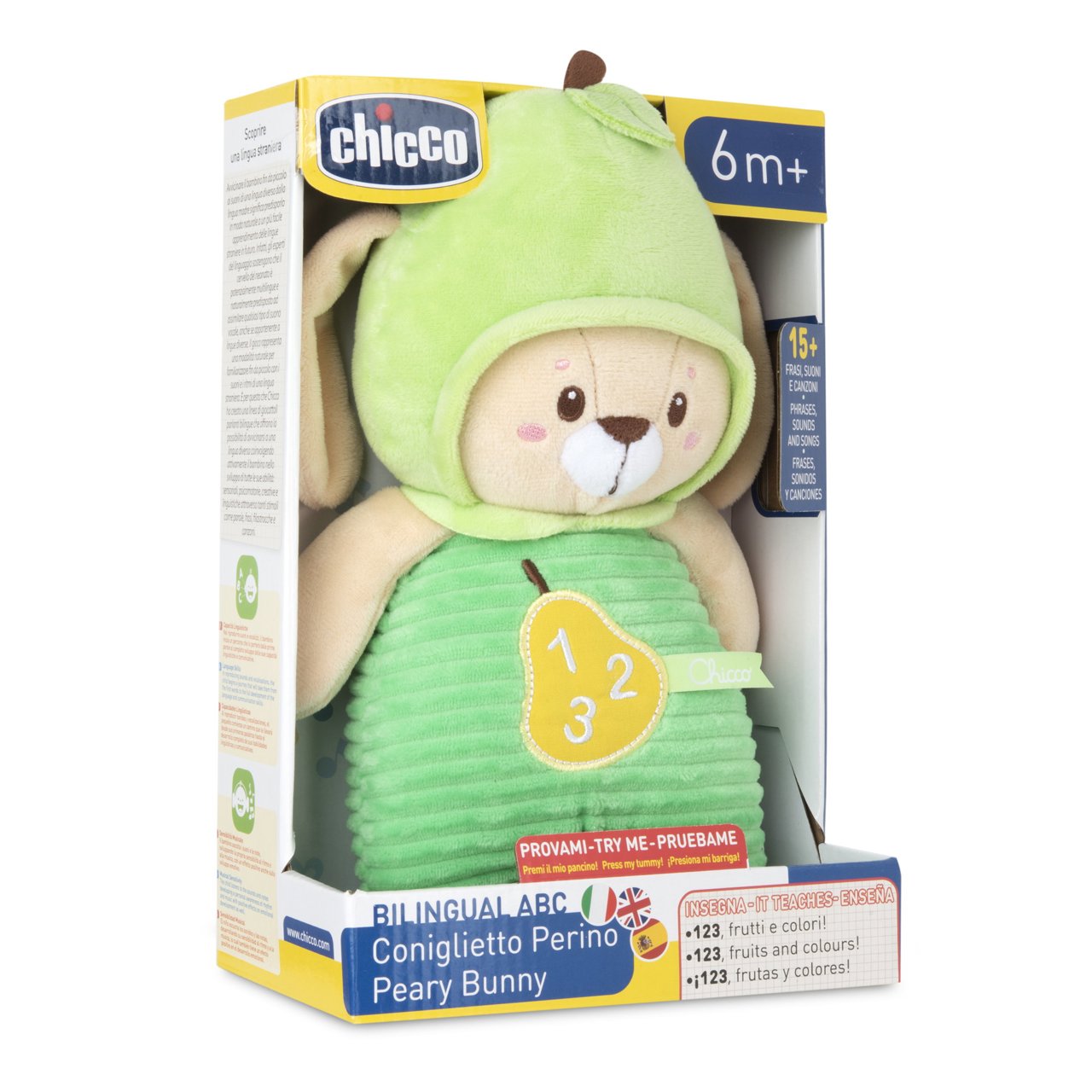 Chicco Coniglietto Perino Bilingual ABC 6m+