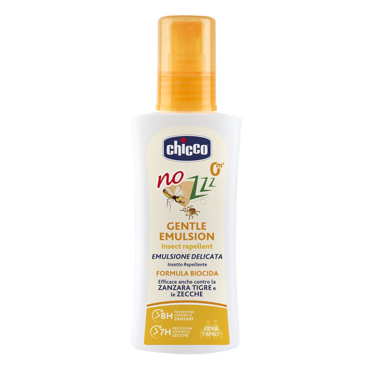Chicco NoZzz Emulsione Delicata Insetto repellente  ETÀ CONSIGLIATA 0M+