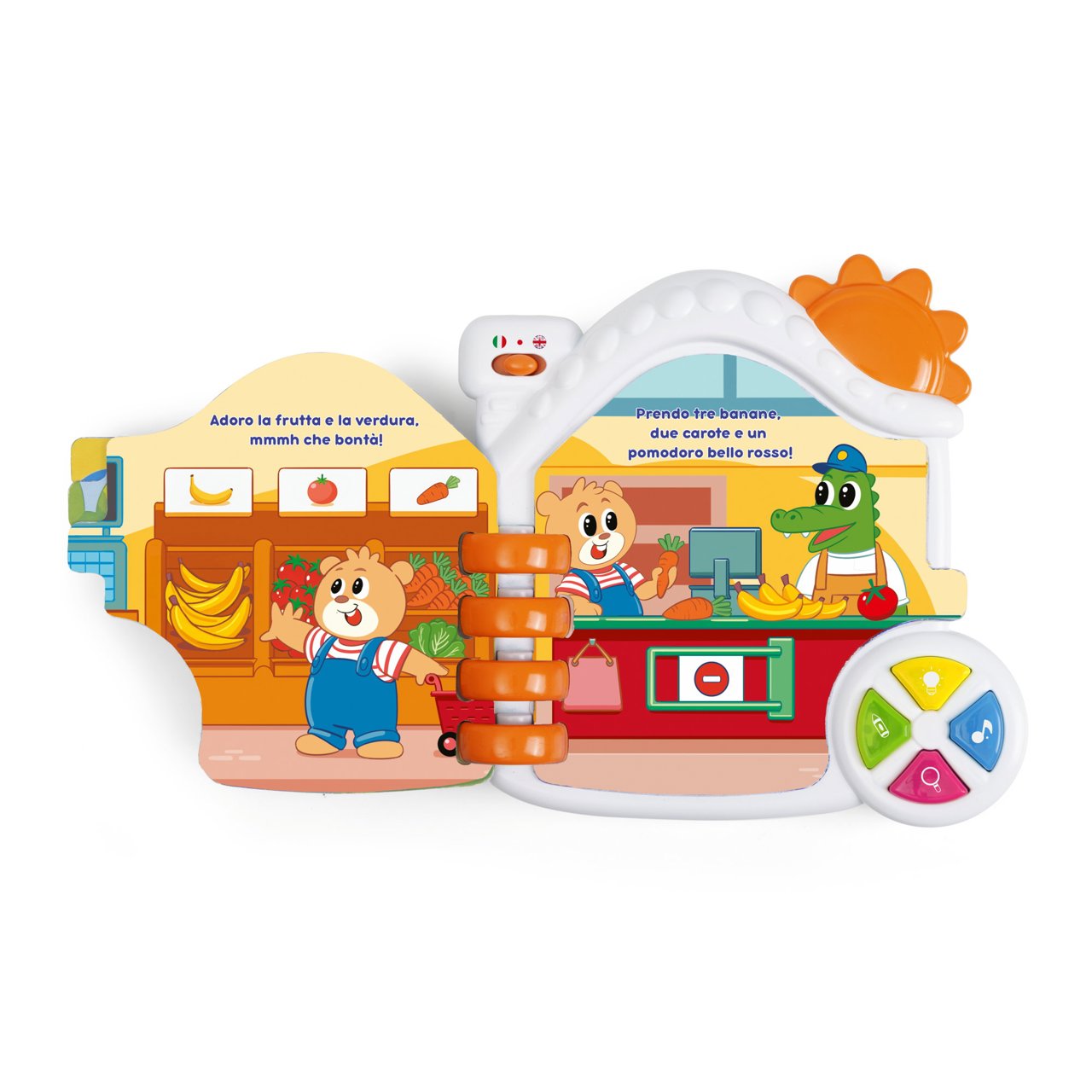 Chicco - Il libro della Città - Educativo Bilingue 6-36 mesi
