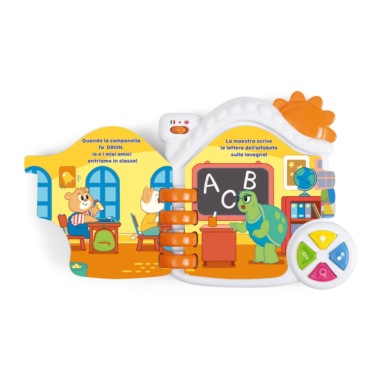 Chicco - Il libro della Città - Educativo Bilingue 6-36 mesi
