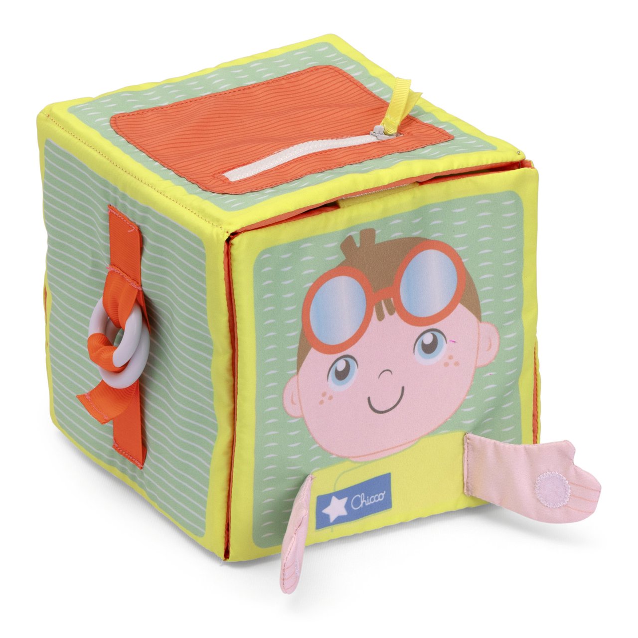 Chicco Libro Soft Cubo Gioco Montessori 18m+