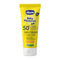 Chicco Crema Solare SPF 50+. Protezione molto alta.  ETÀ CONSIGLIATA 0M+