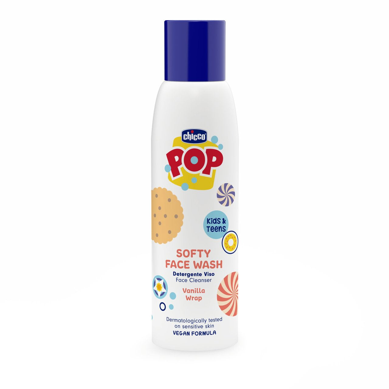 Chicco Pop Detergente Viso alla Vaniglia Kids e Teen 150 ml