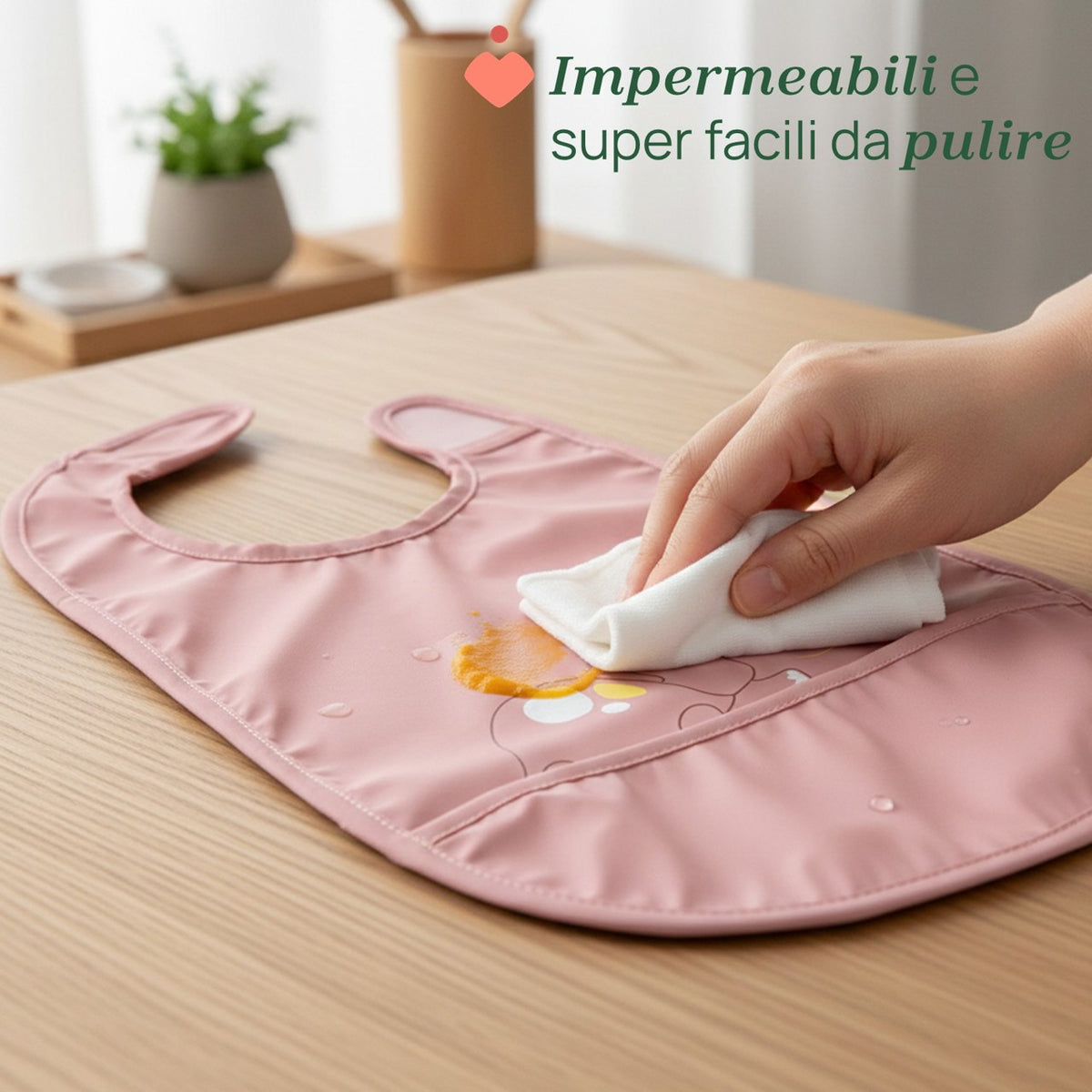 Chicco Bavaglini facili da usare 2 pz 6m+