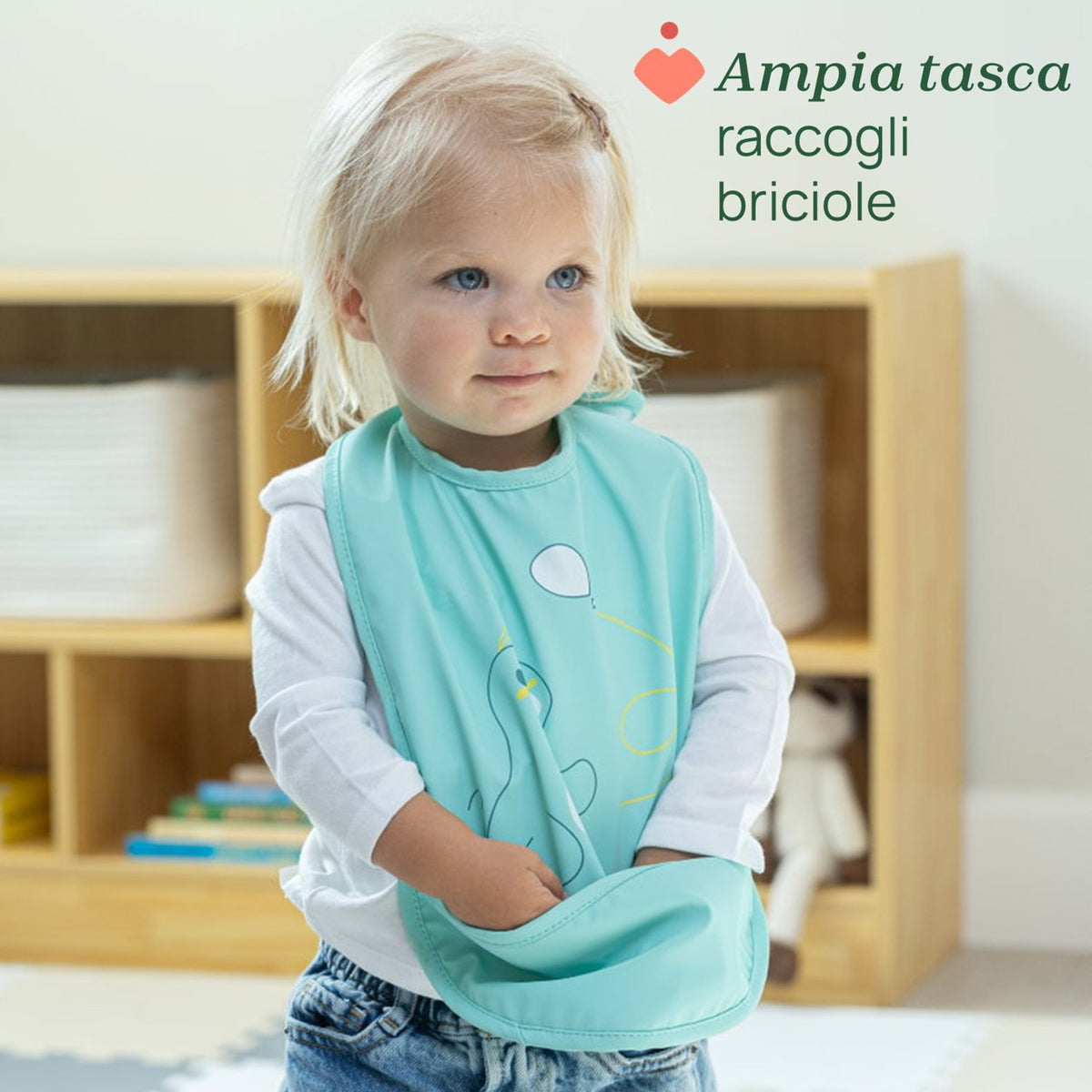 Chicco Bavaglini facili da usare 2 pz 6m+