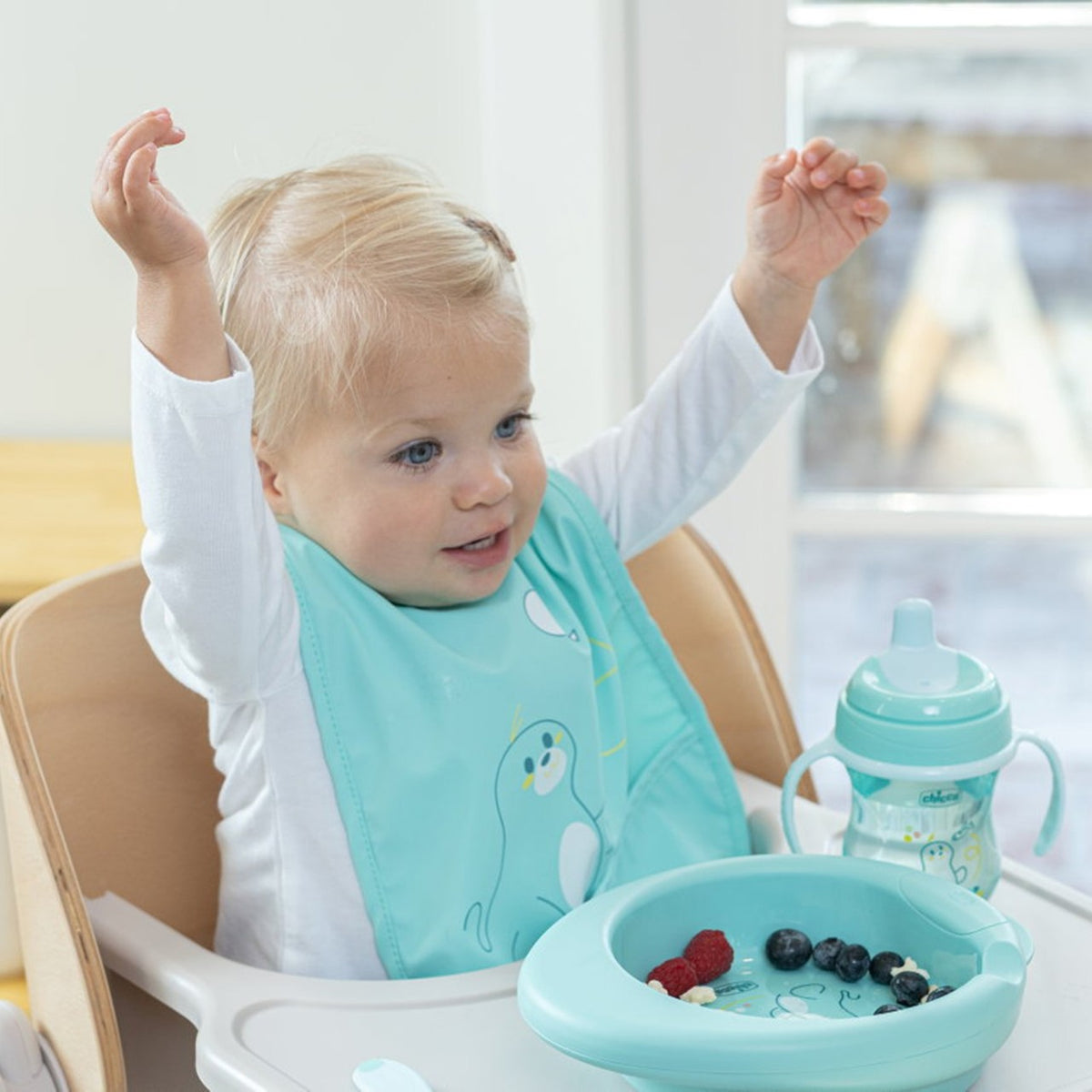 Chicco Bavaglini facili da usare 2 pz 6m+