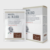 Fiocchi di riso - Amido di RISO  polvere lenitiva per il bagnetto | 100 g