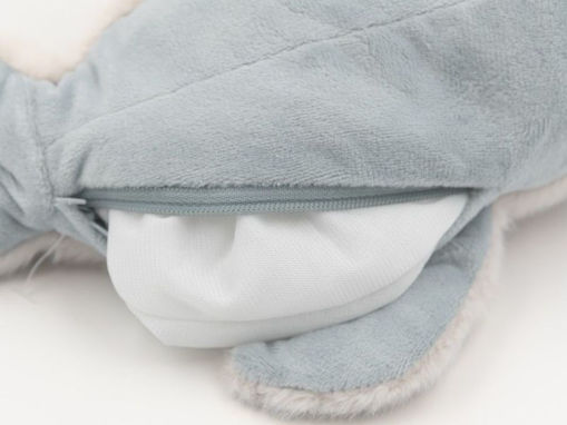 Bamboom Snuggy Buddy - Peluche Balena riscaldabile 0m+