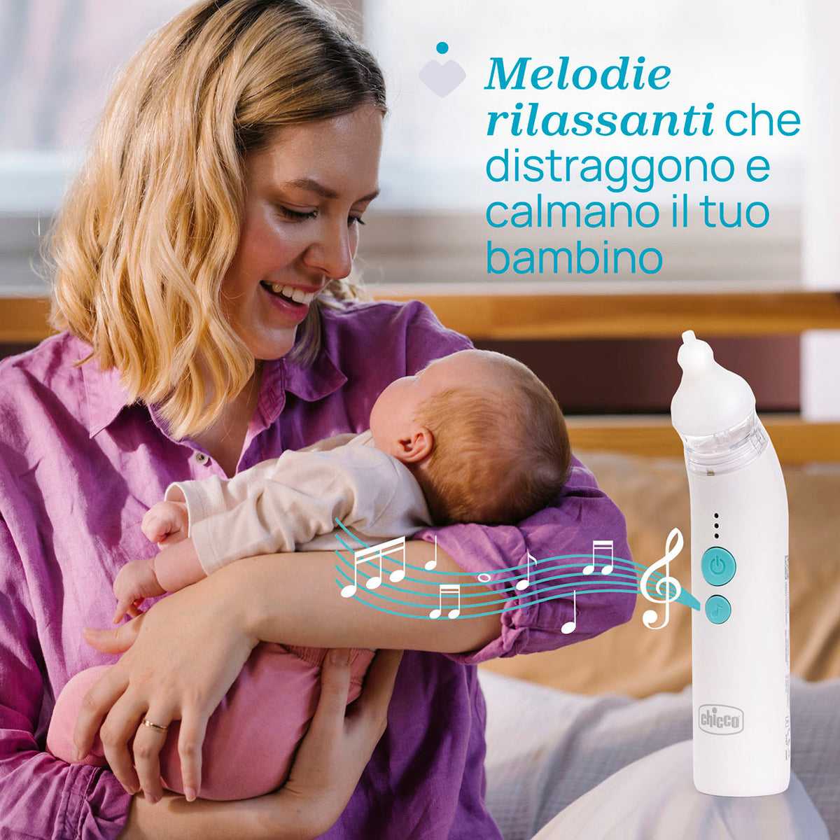 Chicco Aspiratore Nasale Elettrico Physioclean 0m+