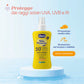Chicco SPF 50+ Latte Solare Spray. Protezione molto alta.  ETÀ CONSIGLIATA 0M+