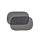 Kikkaboo Parasole per auto 2 pz - 48x31 cm - design unico a doppio strato per migliore blocco della luce